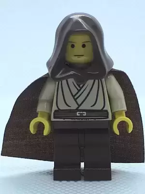 LEGO Star Wars Minifigs - Obi-Wan Kenobi (Young with Hood and Cape)