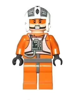 LEGO Star Wars Minifigs - Rebel Pilot Y-wing (Dutch Vander, Gold Leader)