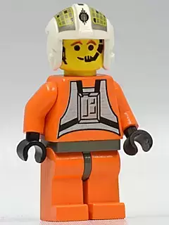 Minifigurines LEGO Star Wars - Rebel Pilot Y-wing with Dark Gray Hips (Dutch Vander)