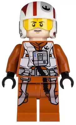 LEGO Star Wars Minifigs - Resistance Pilot X-wing