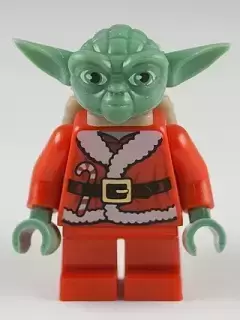 LEGO Star Wars Minifigs - Santa Yoda with Backpack