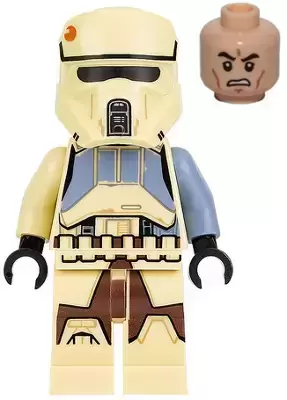 LEGO Star Wars Minifigs - Scarif Stormtrooper (Shoretrooper) (Captain)