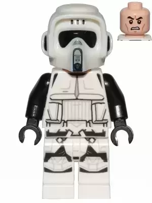 Minifigurines LEGO Star Wars - Scout Trooper (Dual Molded Helmet, Printed Legs)