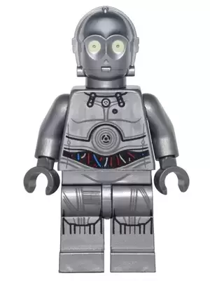 LEGO Star Wars Minifigs - Silver Protocol Droid (U-3PO)