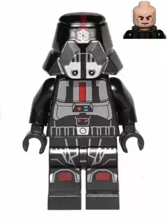 LEGO Star Wars Minifigs - Sith Trooper - Black Outfit, Printed Legs