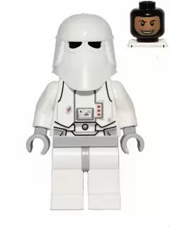 Minifigurines LEGO Star Wars - Snowtrooper, Light Bluish Gray Hips, Light Bluish Gray Hands, Printed Head, Torso Back Printing