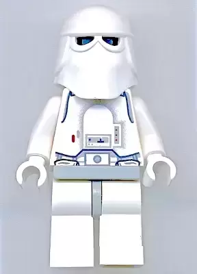 LEGO Star Wars Minifigs - Snowtrooper, Light Gray Hips, White Hands