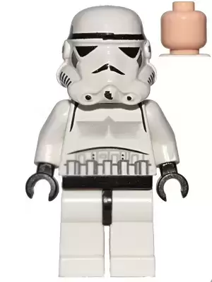 LEGO Star Wars Minifigs - Stormtrooper - Light Nougat Head