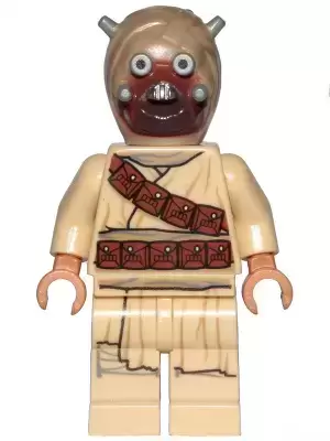 LEGO Star Wars Minifigs - Tusken Raider - Head Spikes, Diagonal Belt
