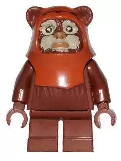 LEGO Star Wars Minifigs - Wicket (Ewok) with Tan Face Paint Pattern