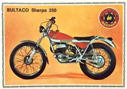 Super Moto - BULTACO    SHERPA     250