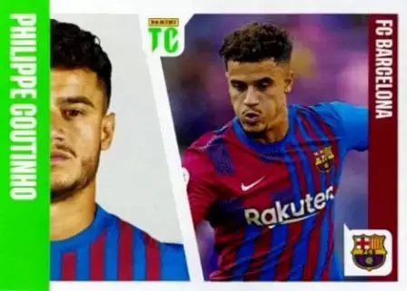 Panini Top Class 2022 - Philippe Coutinho - FC Barcelona