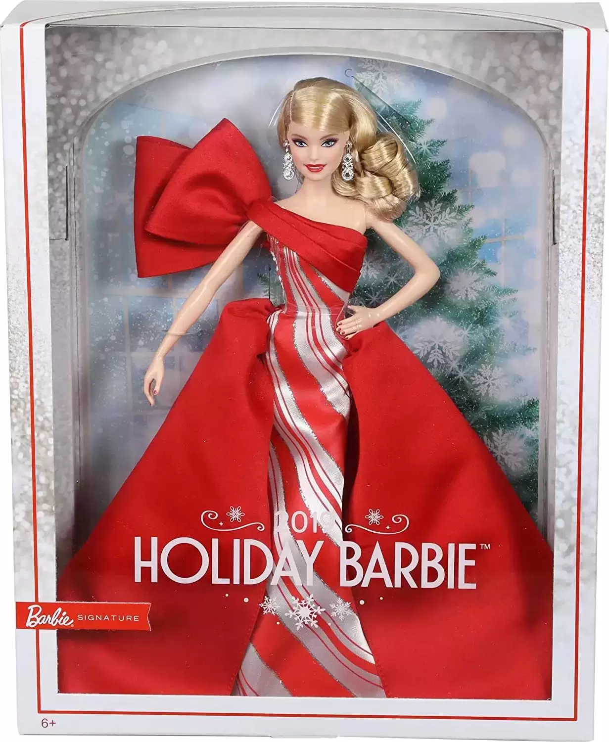  Barbie Collector 2015 Holiday Doll, Blonde : Toys & Games