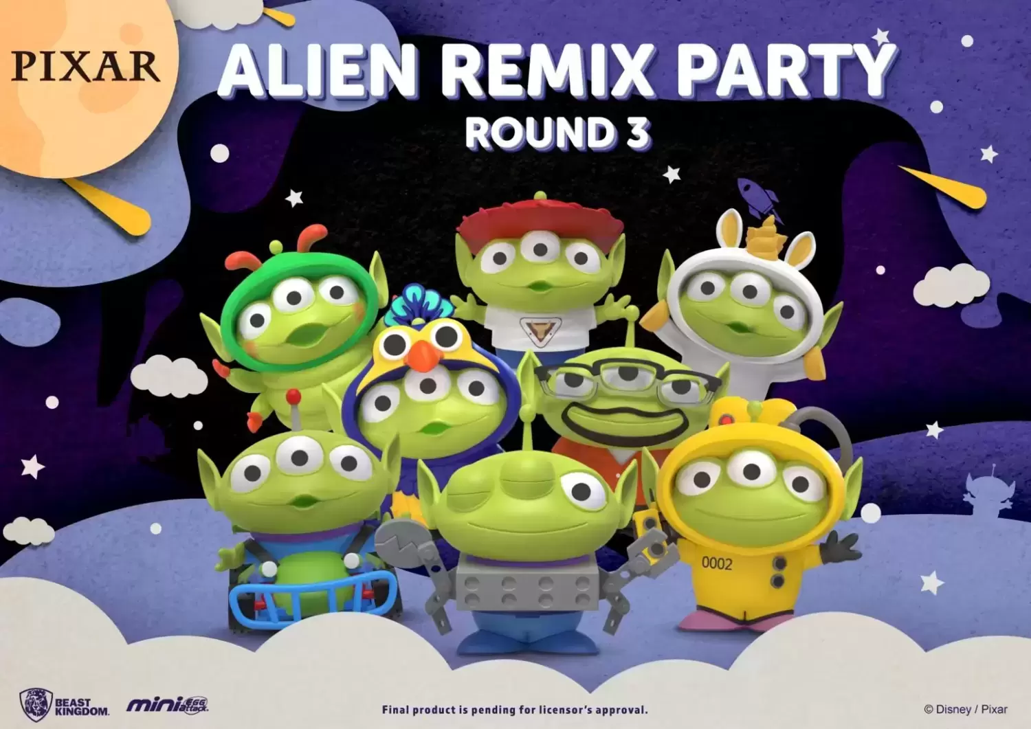 Mini Egg Attack - Alien Remix Party Round 3 Set