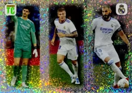 Panini Top Class 2022 - Courtois / Kroos / Benzema - Key Player - Real Madrid CF