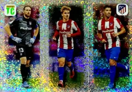 Panini Top Class 2022 - Oblak / Griezmann / Suárez - Key Player - Atlético de Madrid