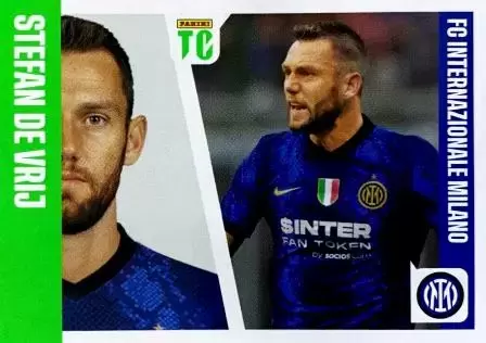 Panini Top Class 2022 - Stefan de Vrij - FC Internazionale Milano