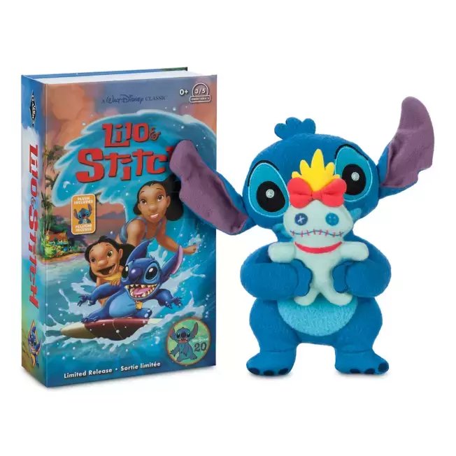 Peluches Disney Store - Lilo & Stitch - Stitch [VHS]