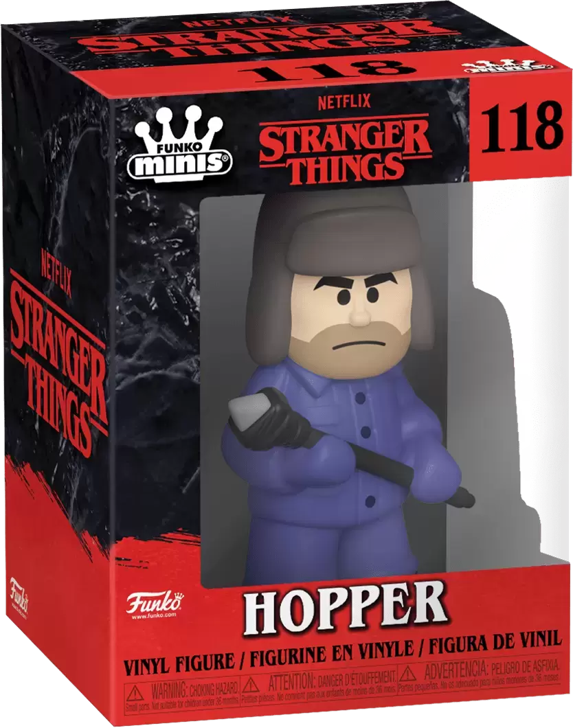 Funko Minis - Stranger Things - Hopper