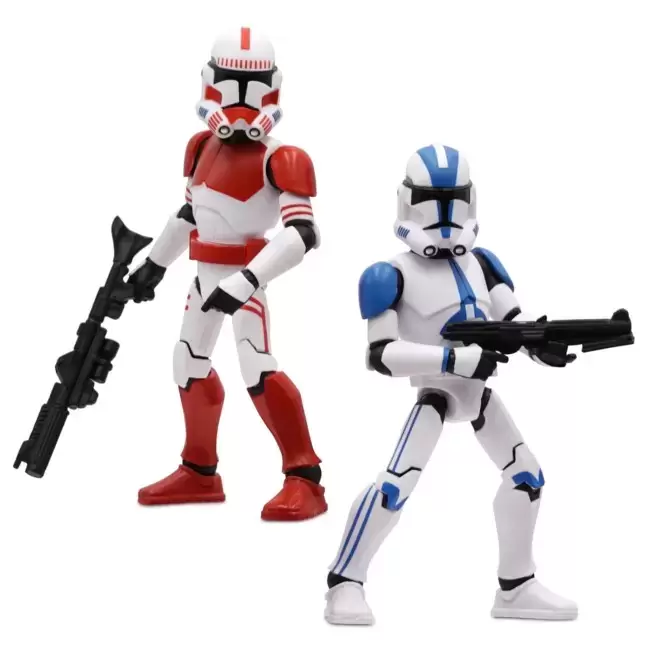 Toybox Disney - Clone Shock Trooper and Clone 501st Trooper