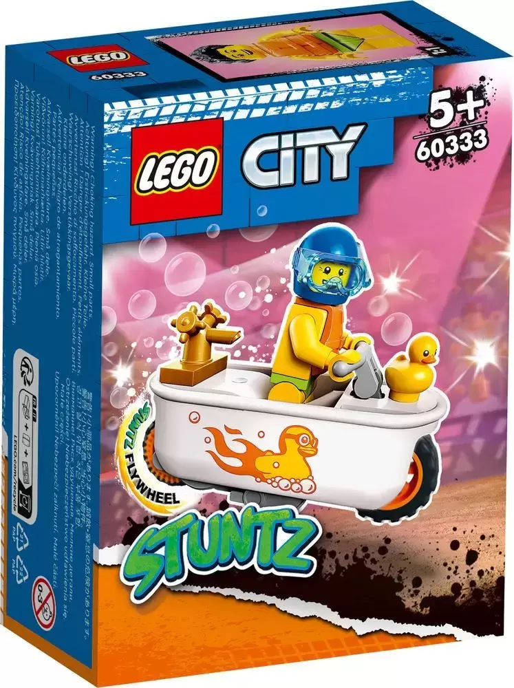 LEGO CITY - Stuntz : Bathtub Stunt Bike