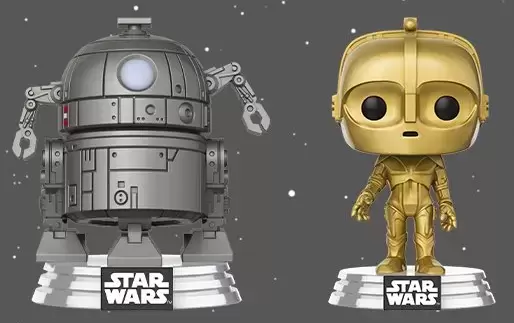 POP! Star Wars - C-3PO & R2-D2 2 Pack