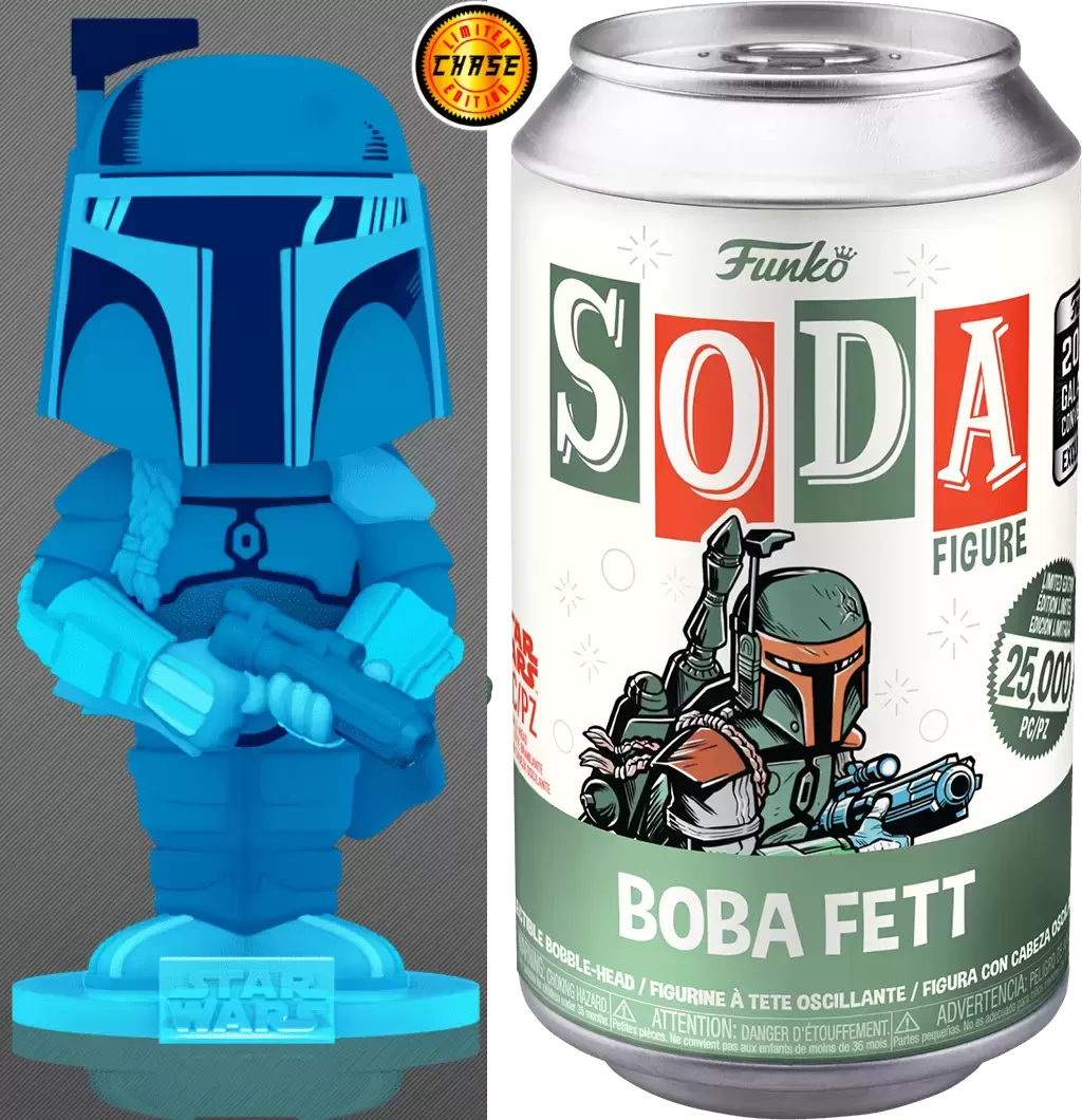 Vinyl Soda! - Star Wars - Boba Fett GITD