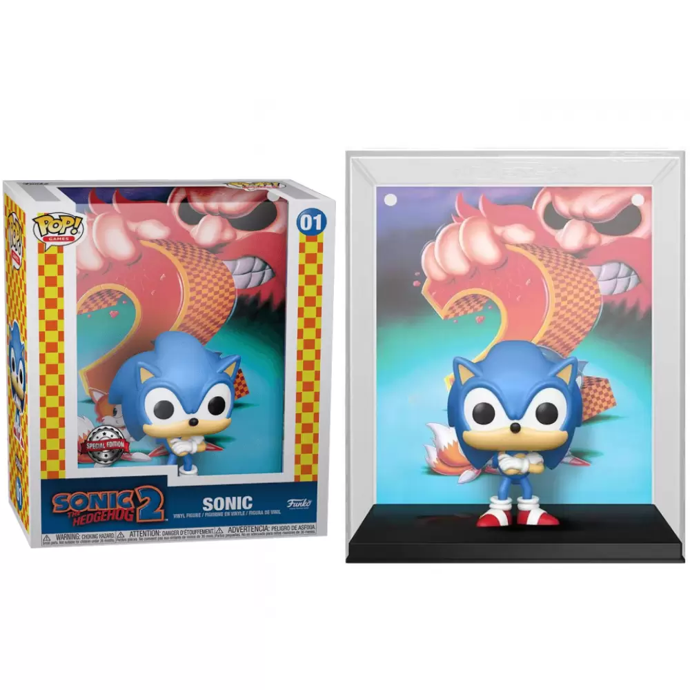 POP! Game Covers - Sonic The Hedgehog 2 - Sonic (Sega Mega Drive)