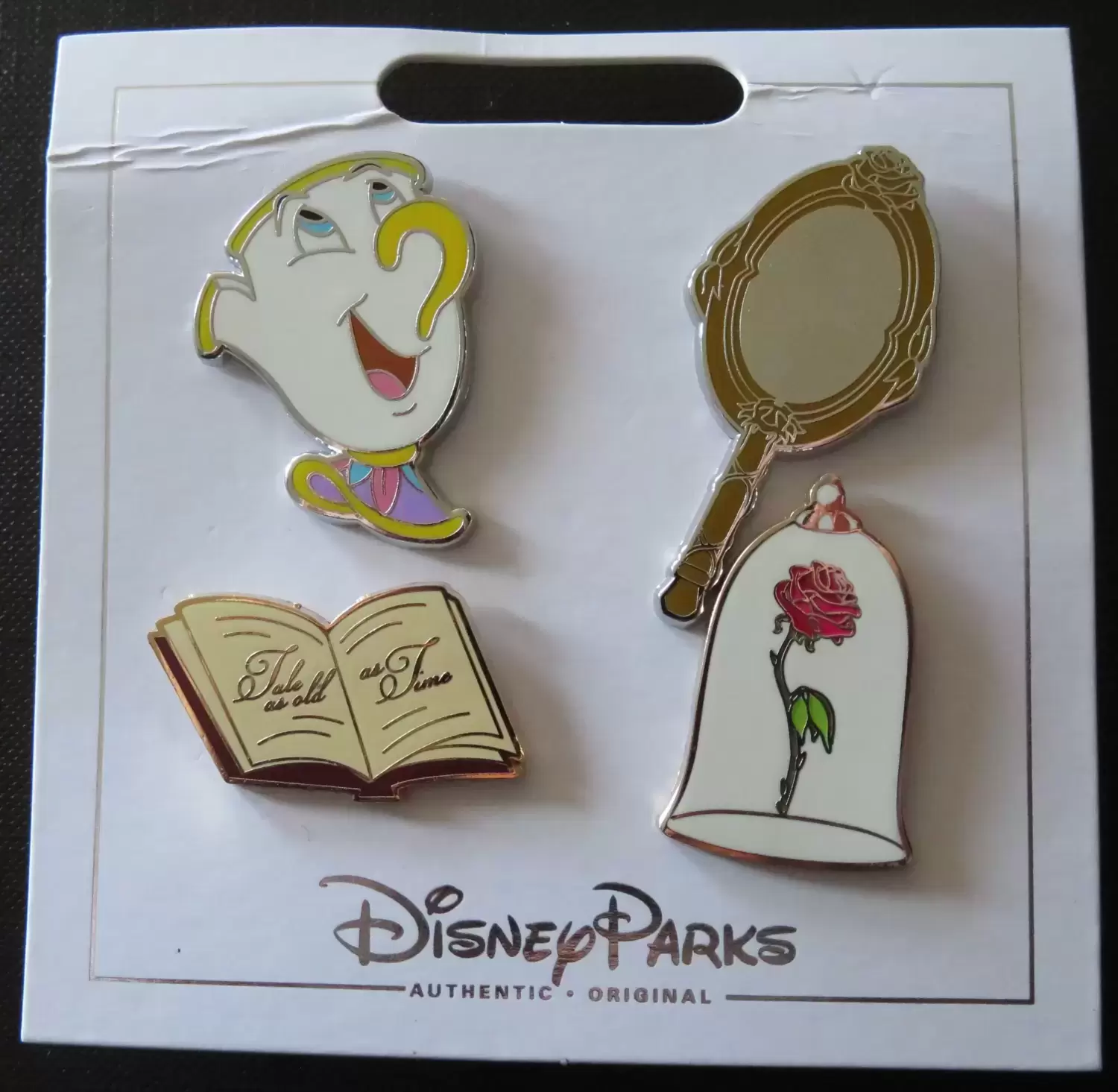 Disney - Pins Open Edition - Beauty and the Beast icons