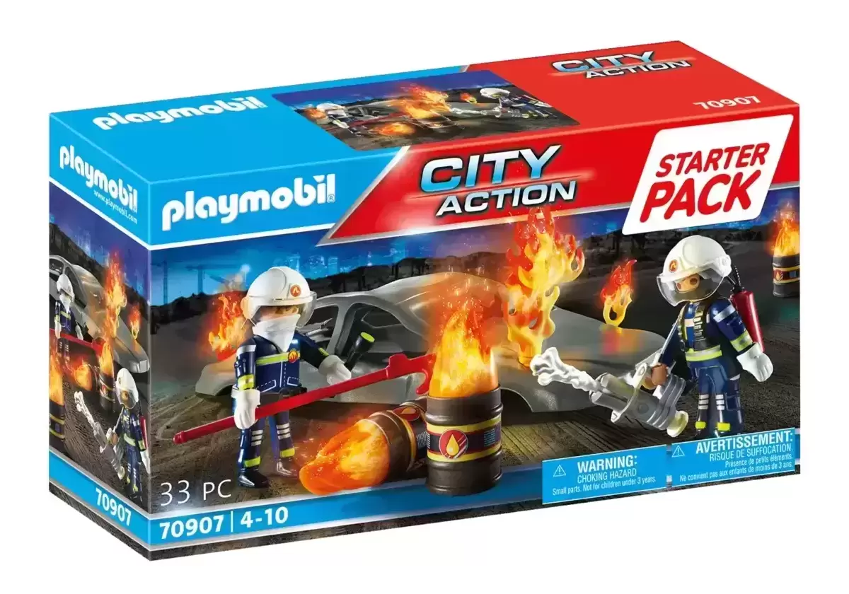 Playmobil Firemen - Starter Pack Fire Drill
