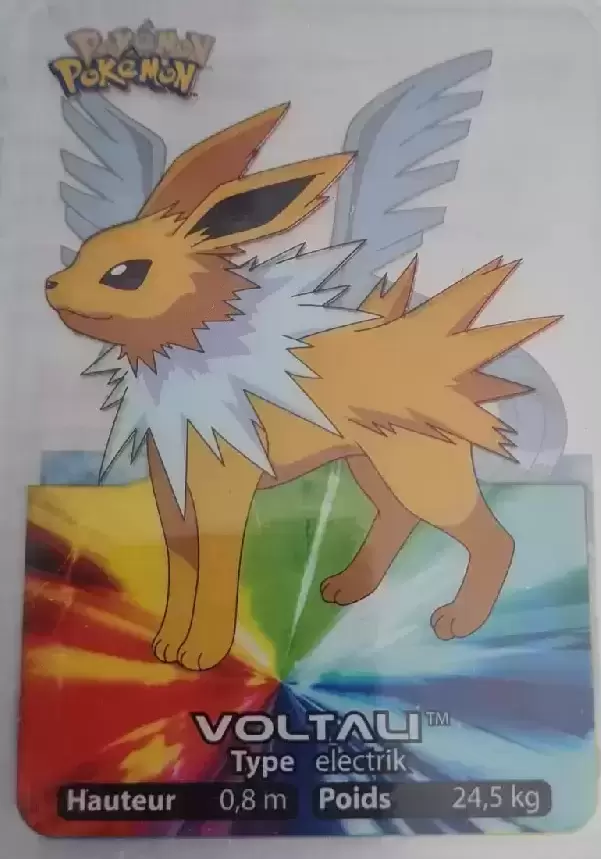 Lamincards Pokémon 2005 - Voltali