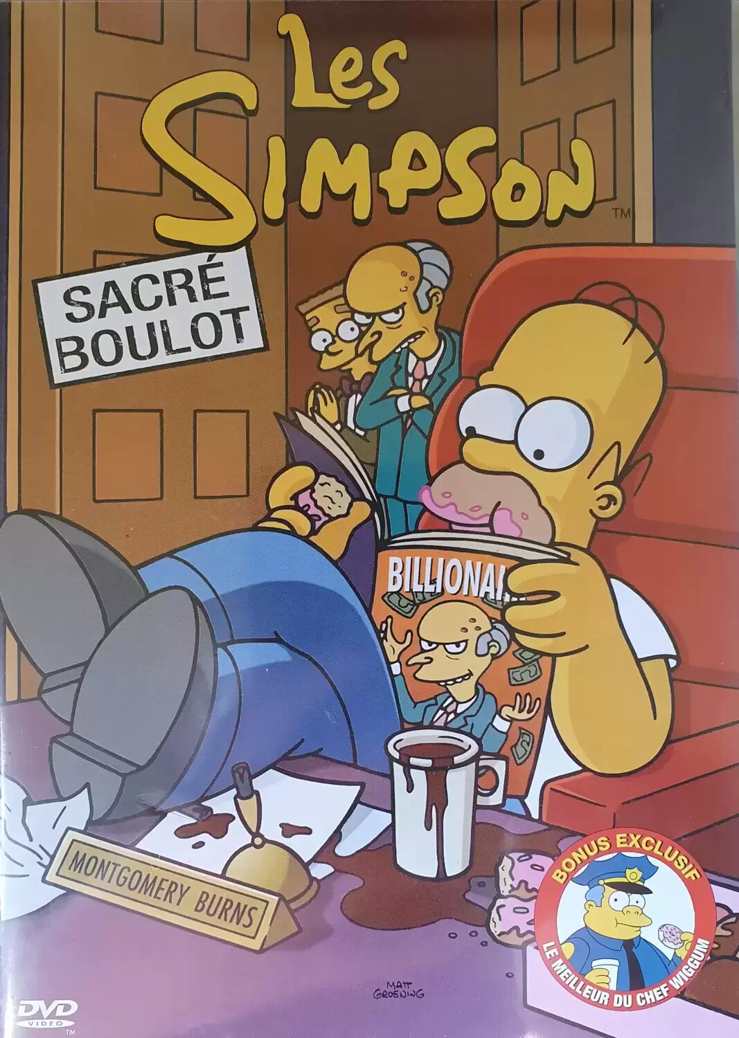 Les  Simpsons - Sacré Boulot