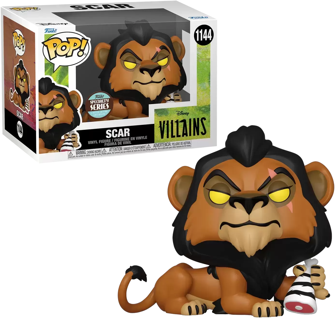 Banpresto Disney Fluffy Puffy - Le Roi Lion - The Lion King - Scar 