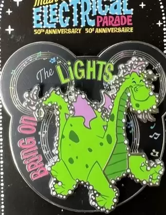 Pin\'s Edition Limitée - Main Street Electrical Parade 50th Anniversary - Elliot Dragon