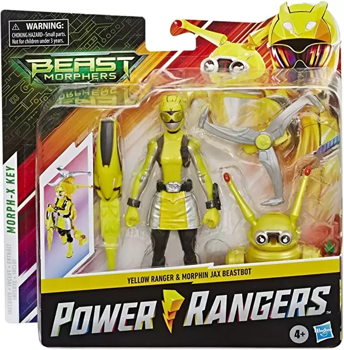 Beast Morphers - Yellow Ranger & Morphin Jax Beastbot Set