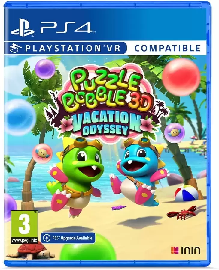 PS4 Games - Puzzle Bobble 3d Vacation Odyssey