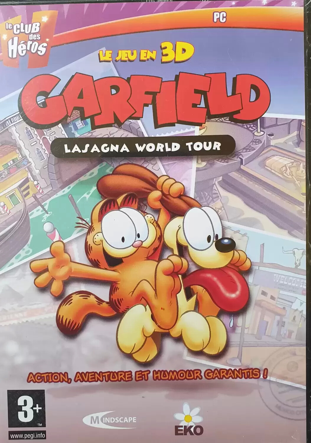 Jeux PC - Garfield - Lasagna World Tour