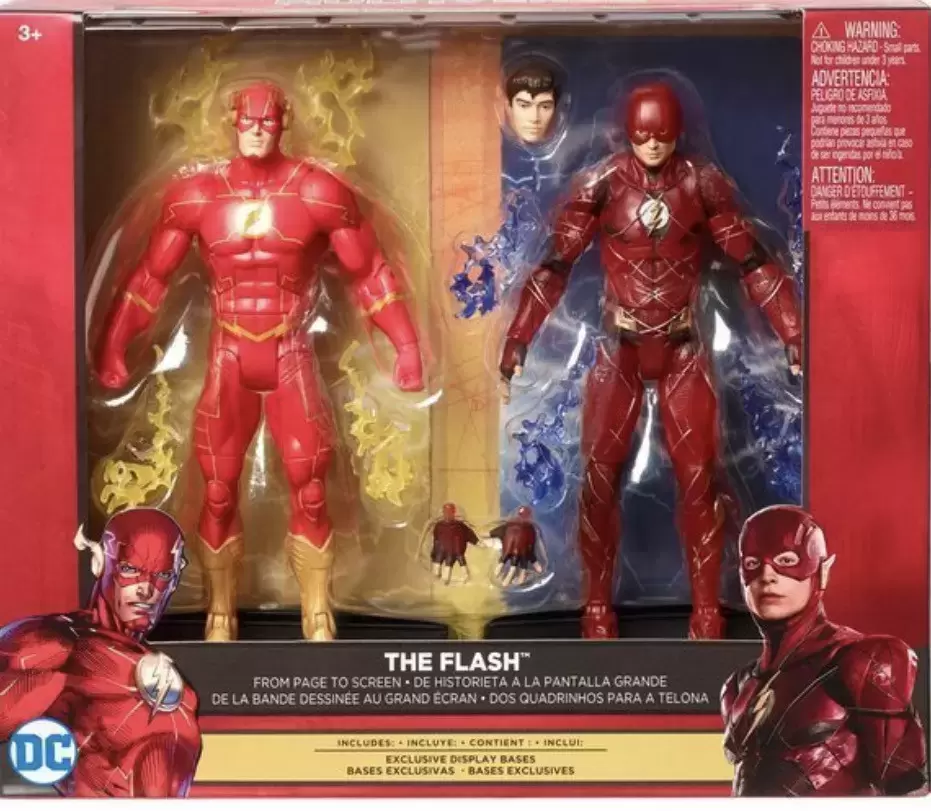 DC Comics Multiverse (Mattel) - The Flash From Page to Screen