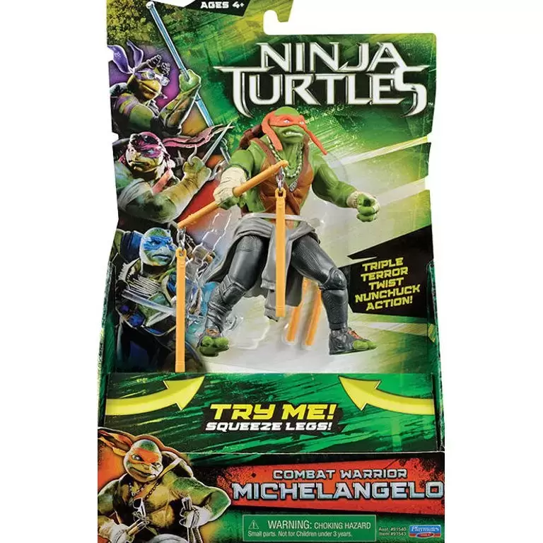 Ninja Turtles (2014 Movie) - Combat Warrior Michelangelo