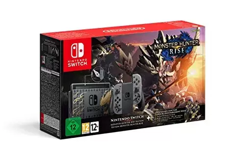 Matériel Nintendo Switch - Console Nintendo Switch - Edition Monster Hunter Rise