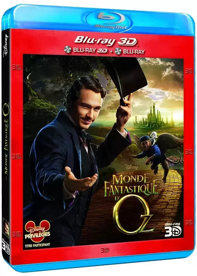 Autres Blu-Ray Disney - Le Monde Fantastique d\'Oz 3D + Blu-Ray 2D