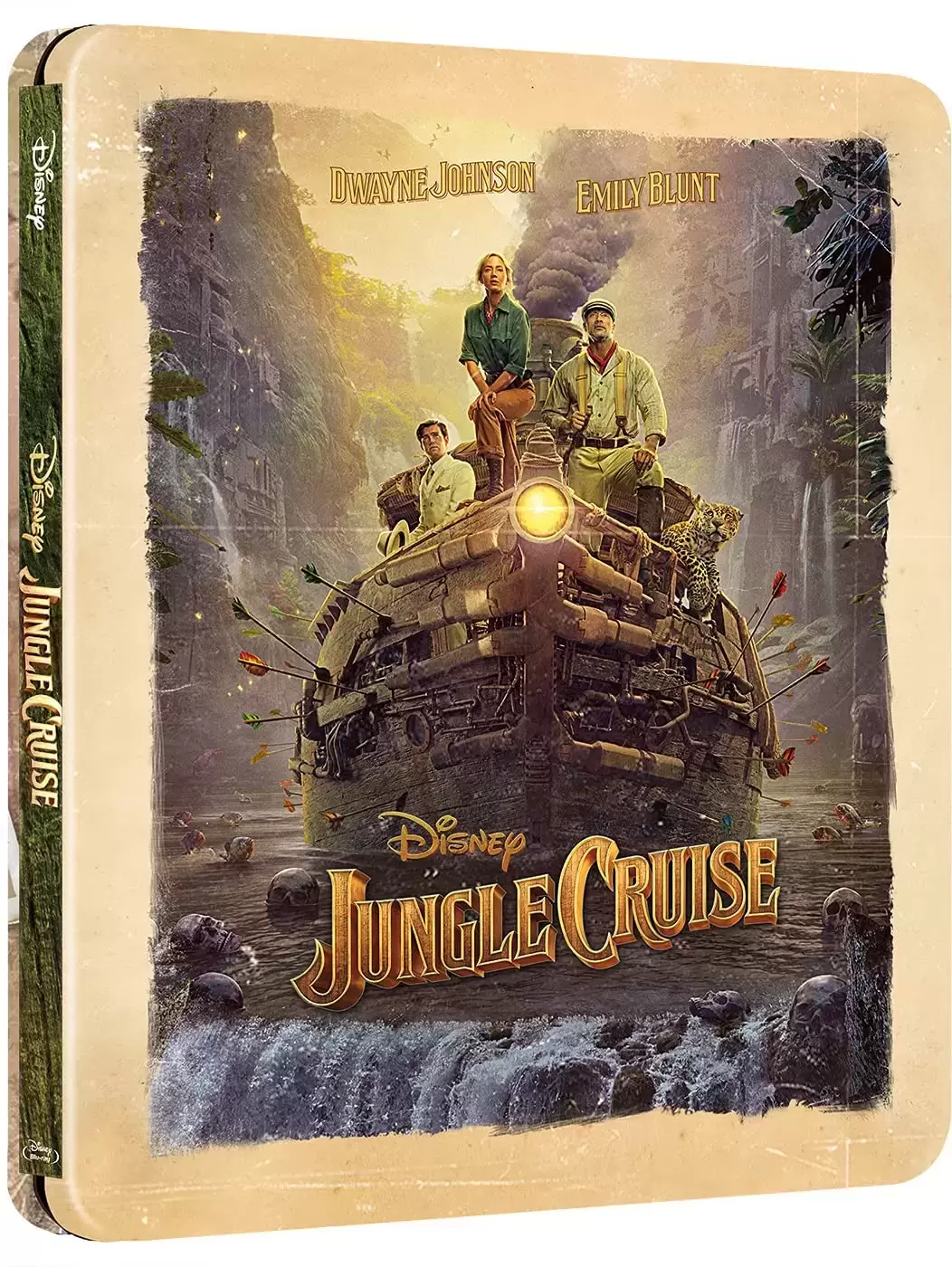 Blu-ray Steelbook - Jungle Cruise Steelbook 4K