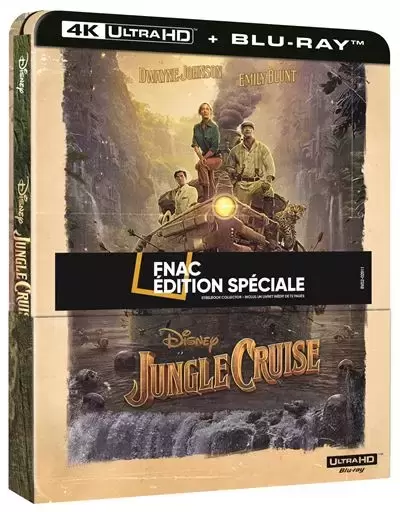 Blu-ray Steelbook - Jungle Cruise Edition Spéciale Fnac Steelbook 4K Ultra HD