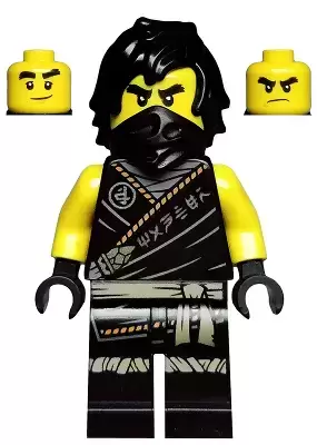 LEGO Ninjago Minifigures - Cole - Legacy, Rebooted, \'MANTER\' Torso