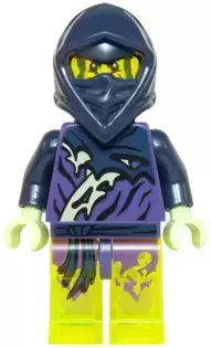 LEGO Ninjago Minifigures - Ghost Ninja Hackler / Ghost Warrior Yokai (Scabbard)