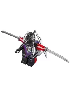 LEGO Ninjago Minifigures - Nindroid Warrior with Twin Blade Jet Pack