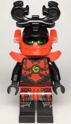 LEGO Ninjago Minifigures - Stone Army Warrior, Green Face