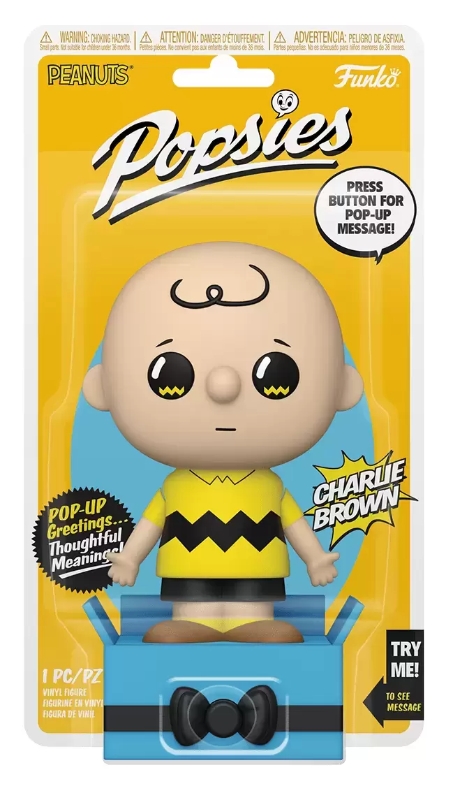 Popsies - Peanuts - Charlie Brown