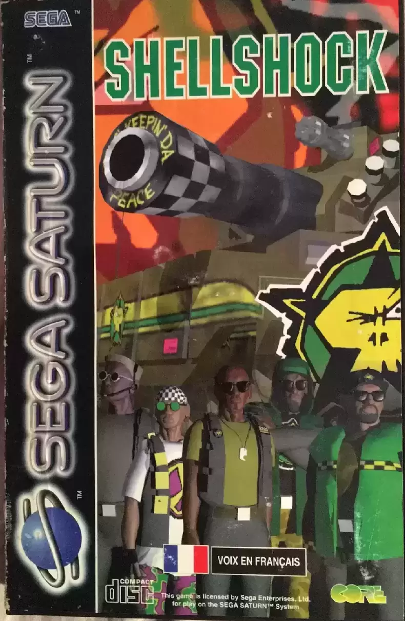 Jeux SEGA Saturn - Shellshock