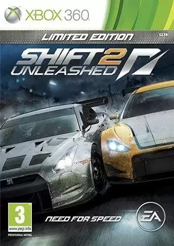 Jeux XBOX 360 - Shift 2 : unleashed - édition limitée